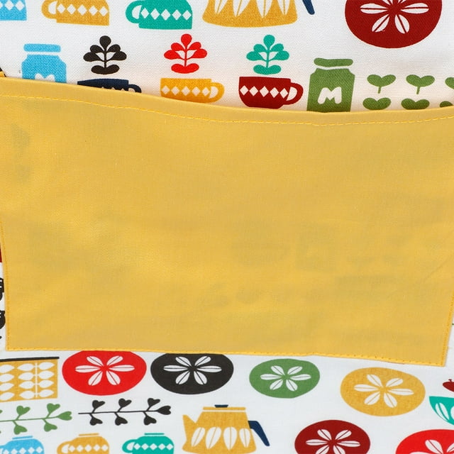 Delantal de bolsillo para niños de cocina para el hogar acolchado de algodón grueso delantal para padres e hijos Unbranded JY37167