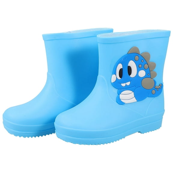 WHAMVOX  Children Rain Boots Shoe Protector Toddler Men and Women Blue