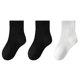 thumbnail image 2 of Kids' 3-Pack Cotton Mid-Calf Tube Socks for Boys and Girls - Soft, Sweat-Absorbing, Odor-Resistant Sports Socks for Daily Wear, 2 of 3