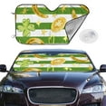 thumbnail image 2 of Balery Watercolor St Patrick Day Print Car Windshield Sun Shade,Windshield Sunshade for Car Pickup Truck SUV Accessories-Medium, 2 of 7
