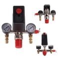 thumbnail image 3 of 230V Pressure Switch Air Valve Intake Manifold Compressor Control Regulator Gauge Set, 3 of 7