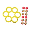 thumbnail image 3 of Juego de lanzamiento de piscina con accesorios de puntuación, juguetes flotantes de espuma para entretenimiento acuático 12 bolas, 3 of 9