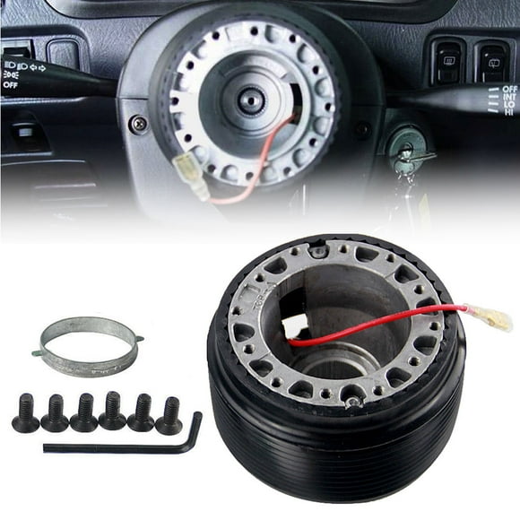 Lubelski Universal Steering Wheel Hub Adapter Quick Release Boss Kit for VW Golf MK3
