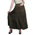 thumbnail image 1 of Bimba SkirtsForWomen Long Length Cotton Printed Maxi Boho Summer Skirt, 1 of 5