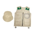 thumbnail image 4 of Conjunto de chaleco y sombrero de explorador perfke para niños actividades al aire libre, 4 of 9