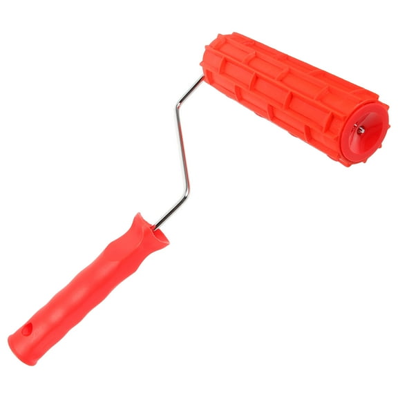 FRCOLOR Embossing Texture Rubber Roller Wall Decoration Paint Roller Patterned Paint Roller