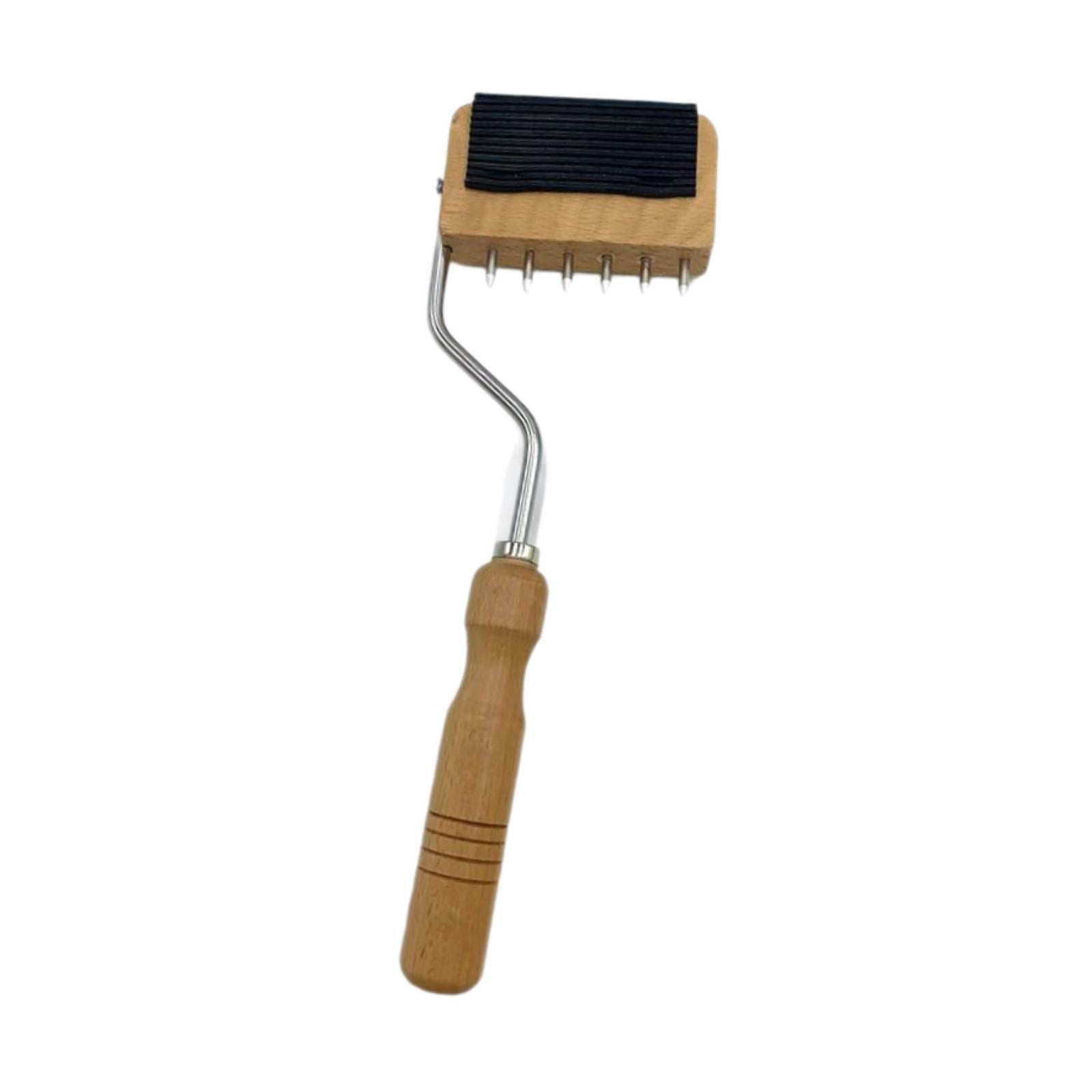 balikha Webbing Stretcher Stretching Tool Tight Framing Close to The Frame Wooden Handle Upholstery Tool for Canvas Ribbon Household