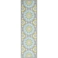 thumbnail image 2 of Nourison Sun N' Shade Indoor/Outdoor Jade 2'3" x 8' Area Rug, (2x8), 2 of 9