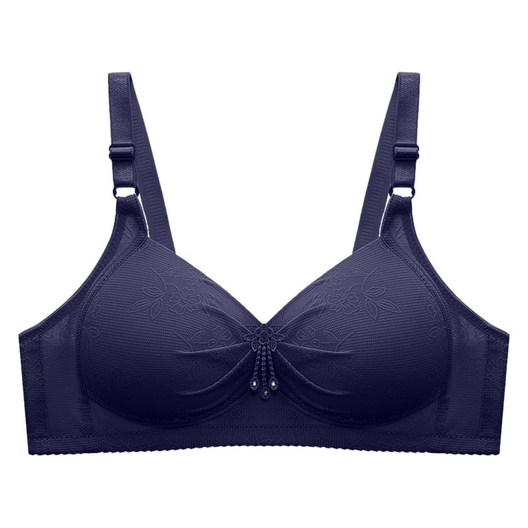 Bra to Make Breast Look Smaller Women's Seamless Sling Thread Beautiful  Back Wrapping Chest Tube Top Cotton Sports Bras Black at  Women's  Clothing store