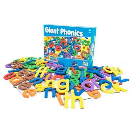 UPC: 0850010476070 | Junior Learning Giant Rainbow Phonics  84 Pieces