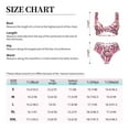 thumbnail image 6 of Wukai Cute Girl Women's Bikini Set Two Piece,wimsuit High Waisted V Neck Twist Front Adjustable Spaghetti Straps Bathing Suit-X-Large, 6 of 7