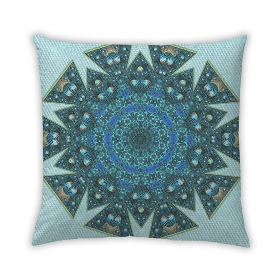 Ahgly Company Indoor Square Contemporary Throw Pillow, 18 inch by 18 inch