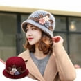 Guozer Clearance Winter Hats for Women 1PCS Average Size Warm Hat Ear Protection Hat for