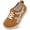 Brown, variant on Barerun Toddler Shoes Boys Girls Non-Slip Tennis Shoes Flats,Wide, Pull-On, Square Toe,Brown,8 Toddler