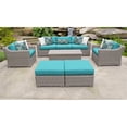 thumbnail image 2 of Ensemble de Meubles de Patio en Osier d'Extérieur 8 Pcs en Aruba, 2 of 2