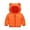 Orange, variant on KYAIGUO Newborn Baby Jacket Winter Warm down Jacket & Coat Hooded Puffer Coat with Cute Bear Ears for Toddler Kids 9M-5 Years