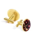 thumbnail image 3 of Valentine's Day Men's Stainless Steel Shirt Cufflinks for Formal Attire, Made of High-Quality Stainless Steel, for Business Meetings and Special Occasions, 3 of 6