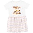 thumbnail image 3 of Inktastic Thankful Loved Blessed Girls Toddler Dress, 3 of 5