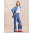 thumbnail image 3 of Levi Strauss Signature Women's and Women's Plus Vintage Relaxed Cuffed Stovepipe Jeans, Sizes 2-20, 3 of 8