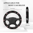 thumbnail image 3 of Firefighter Firefighting Flag Us Car Steering Wheel Protector Cover for Women Men Car Accessories, Universal Fit Auto, Suvs, 3 of 7