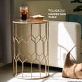 thumbnail image 2 of Adore Decor Harper Side Table Gold, 2 of 7