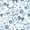 Blue 03, variant on Homewish Cartoon Blue Bowknot Girls Zipper Full Size Comforter Sets with Fitted Sheet and 2 Pillowcases, Marine Sealife Seashell Zipper Bedding Set, Reversible, 4 Pieces