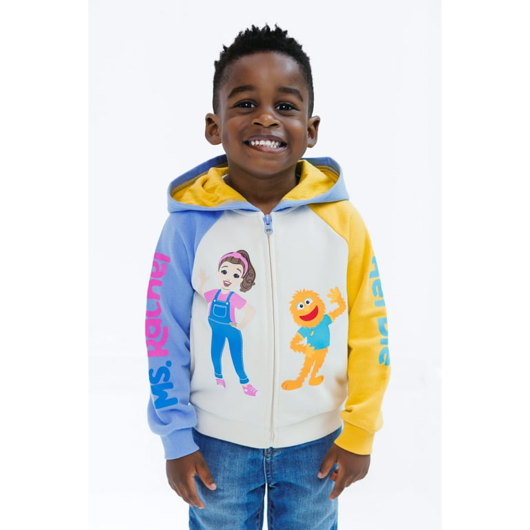 Ms. Rachel Herbie Fleece Zip Up Hoodie Infant to Toddler - Walmart.com