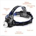 thumbnail image 2 of Rechargeable LED Headlamp 3 Modes Zoomable Headlight with Battery and Charger for Camping Hiking Working, 2 of 10