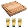 thumbnail image 1 of John Boos Block 12 x 12" Square Cutting/Carving Board & Block Natural Cream, 1 of 10