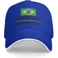 thumbnail image 1 of Make Brazil Great Again Hat Flavio Bolsonaro 2026 Baseball Cap Dad Trucker Hat, 1 of 8