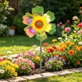 thumbnail image 1 of ’s Outdoor Decorative Windmill, Multicolor Plastic, 32x68 cm Handheld Spinning Garden Toy, 1 of 6