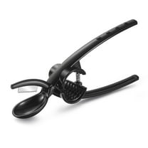 Tunhigl Alloy Walnut Nutcracker - Heavy Duty Nut Pliers for Walnuts, Hazelnuts, Pecans & More - Ergonomic Multi-Functional Nut Breaker Tool for Easy Shelling at Home Black