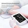 thumbnail image 4 of CONTEC08E Blood Pressure Monitor-Adjustable Cuff Kit & Automatic Upper Arm Machine Screen Display,Adult largest cuff(8-17 in), 4 of 5