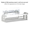 thumbnail image 2 of Punch-Free Shelf Easy to Install Storage Stand Multifunctional Bathroom Storage Rack Hangable Wall-Mounted Drain Holder Elegant, 2 of 9