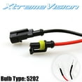 thumbnail image 4 of XtremeVision 5202 HID Xenon Replacement Bulbs - 4300K 5000K 6000K 8000K 10000K, 4 of 8