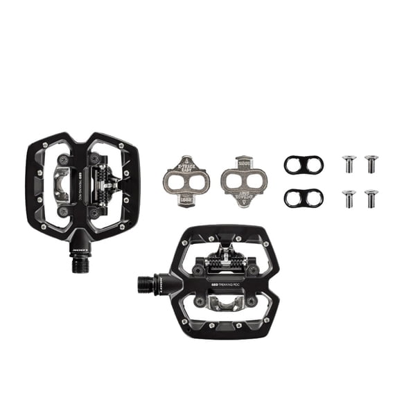 Pedales Plataforma SPD GEO TREKKING Roc + Calas Bicicleta