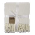 thumbnail image 4 of Fennco Styles Woven Classic Chunky Yarn Fringe Throw Blanket, 4 of 4