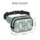 thumbnail image 4 of Fotbe Puppy Cangurera Cuadrada con Estampado de Doble Capa, Bolsa de Cintura Ajustable Mini para Hombres y Mujeres, 4 of 9