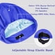 thumbnail image 4 of Gorro de pelo Fittia Satin para dormir, correa antideslizante, azul, 4 of 6