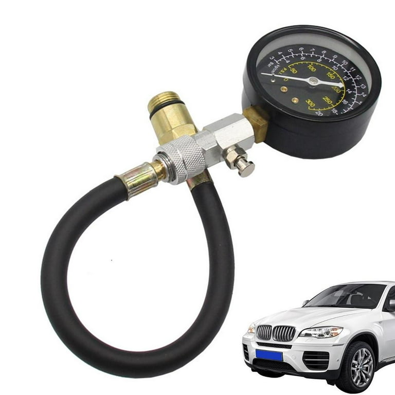 Tohuu Cylinder Compression Tester Delicate Engine Compression Gauge  0-300PSI Leakdown Testers Compression Checker for Petrol Engines richly 