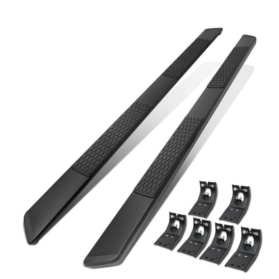 DNA Motoring 5.5" Aluminum Side Step Nerf Bars Running Boards for 2009-2022 Ram 1500 Quad Cab