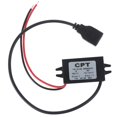 thumbnail image 2 of 1st USB 12V to 5V DC/DC Voltage Converter Power Adapter, 2 of 4