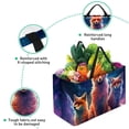 thumbnail image 3 of Starry Animals Collapsible Oxford Cloth Storage Bin: Reusable, Foldable, and Large Capacity - Ideal for Groceries, Bags, Collapsible Buckets, and Picnic Baskets, 3 of 7