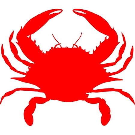Custom Designs Red Beach Sand Crab 10 X10" -