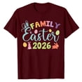 thumbnail image 3 of Laipiong Women's 2026 Easter T-Shirts Trendy Bunny Egg Graphic Printed Crew Neck Short Sleeve Tee Tops Dressy Casual Relaxed Fit Vacation Clothes, 3 of 3
