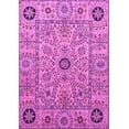 thumbnail image 1 of Ahgly Company Indoor Rectangle Abstract Purple Modern Area Rugs, 7' x 9', 1 of 4
