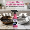 thumbnail image 3 of Heavy Duty Grill Degreaser Spray, Fast Acting BBQ Cleaner and Multi Purpose Oven Grease Remover for Outdoor Stoves, Kitchen Care (2-Pack, Clear), 3 of 7