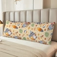 thumbnail image 6 of Lsque Happy Summer With Gnome Body Pillow Case Cover,Ultra-Soft Microfiber Bed Pillow Cases 20x54 inches,Elegant Bedding,Breathable Durable Pillow Cover with Envelope Closure, 6 of 8
