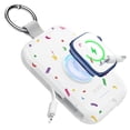 thumbnail image 1 of Cargador Portátil RORRY Confetti Blanco con Cables Integrados para Apple Watch e iPhone, 1 of 6