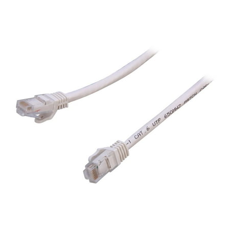 UPC: 0065030836203 | StarTech.com N6PATCH10WH 10 ft. Cat 6 White Snagless UTP Patch Cable – ETL Verified